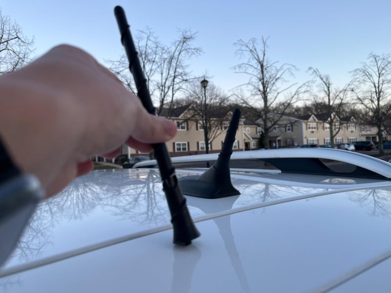 3.2 Inch Antenna for 2011-2025 Jeep Cherokee Grand Cherokee Compass Renegade, Dodge Journey Avenger Durango Dart Chrysler 200, Fiat 500, Car Roof Antenna, 68297936AA 5091100AA 5091100AB